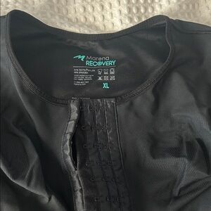 Marena Recovery Black Compression Recovery Top - XL